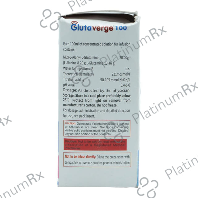 Glutaverge Solution for Infusion