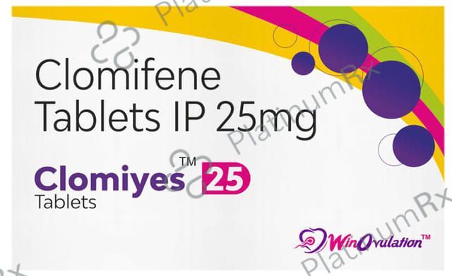 Clomiyes 25mg Tablet