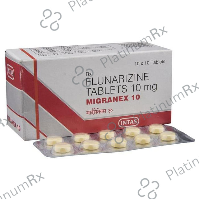 Migranex 10mg Tablet 10s