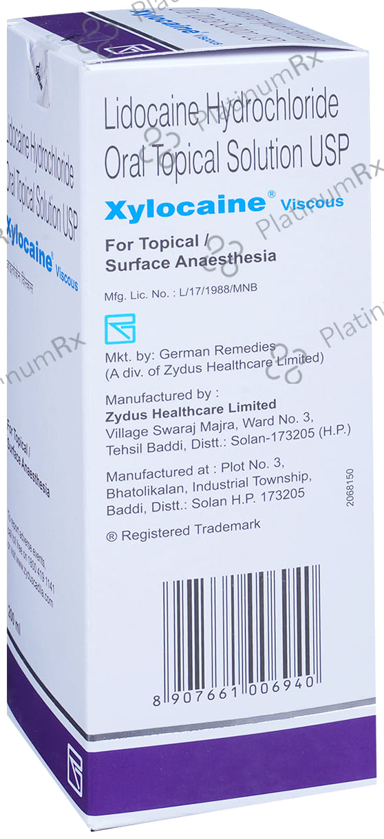 Xylocaine 20mg Viscous Solution 200ml
