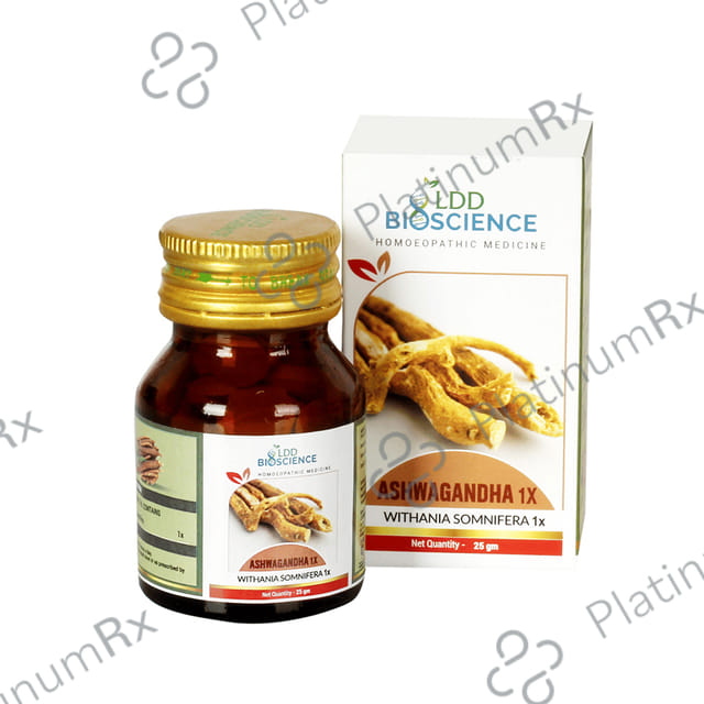 LDD Bioscience Ashwagandha 1X Tablet