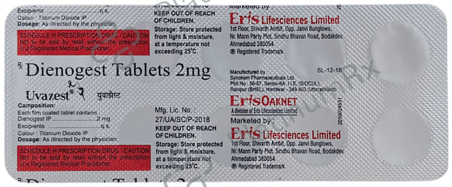 Uvazest 2mg Tablet