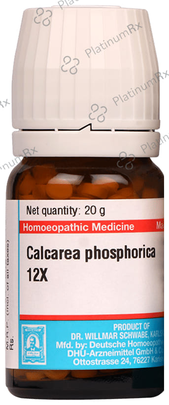 Dr Willmar Schwabe Germany Calcarea Phosphorica Biochemic Tablet 12X