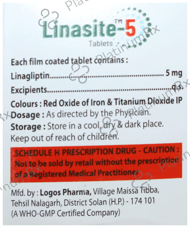Linasite 5mg Tablet 10s