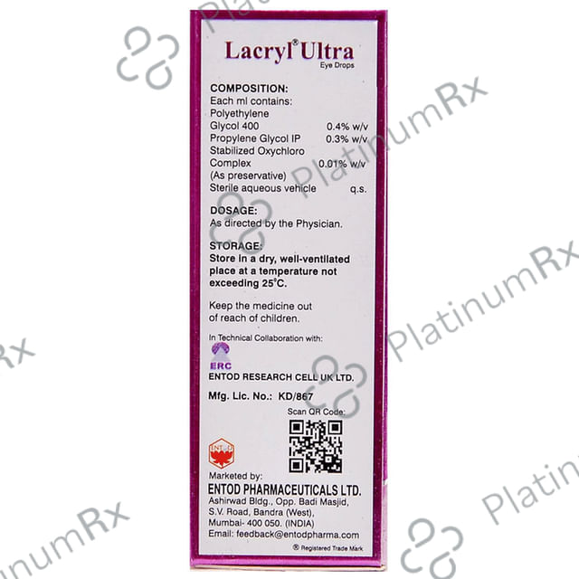 Lacryl Ultra Eye Drop 10ml