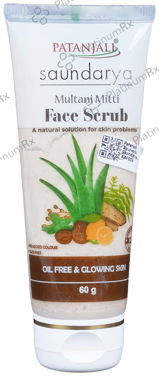 Patanjali Ayurveda Saundarya Multani Mitti Face Scrub
