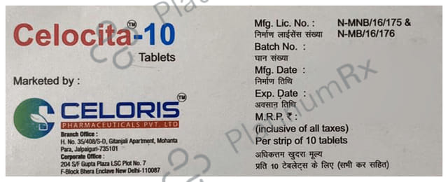 Celocita 10 Tablet