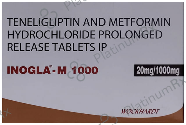 Inogla M 1000 Tablet PR 1000/20mg 15s