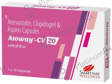 Atoway CV 20/75/75mg Capsule 10s