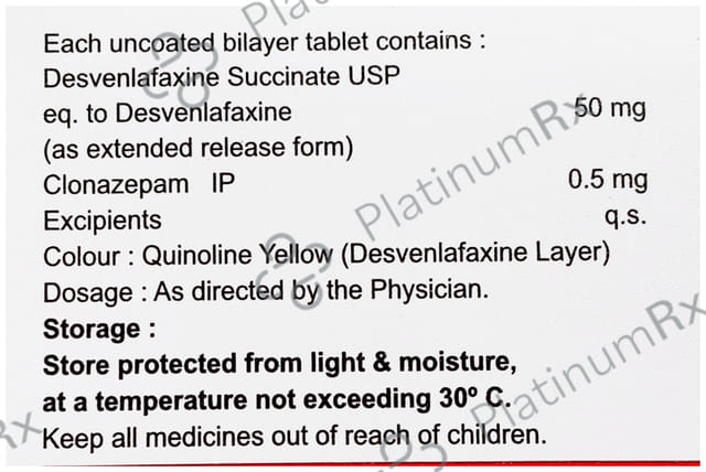 Faxlavin Plus 0.5/50mg Tablet ER 10s