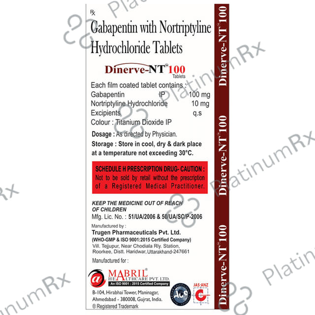 Dinerve-NT 100 Tablet