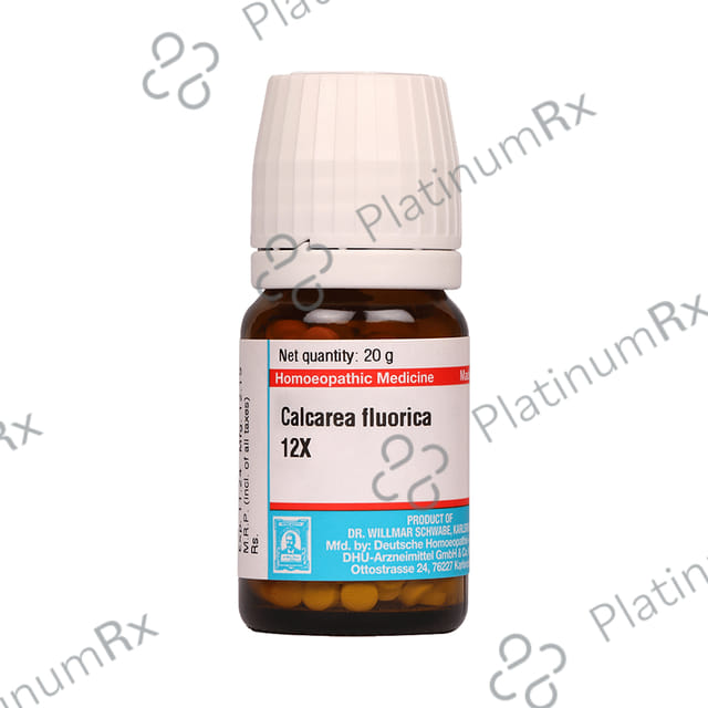 Dr Willmar Schwabe Germany Calcarea Fluorica Biochemic Tablet 12X