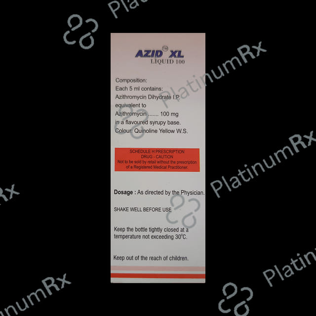 Azid 100mg Syrup 15ml