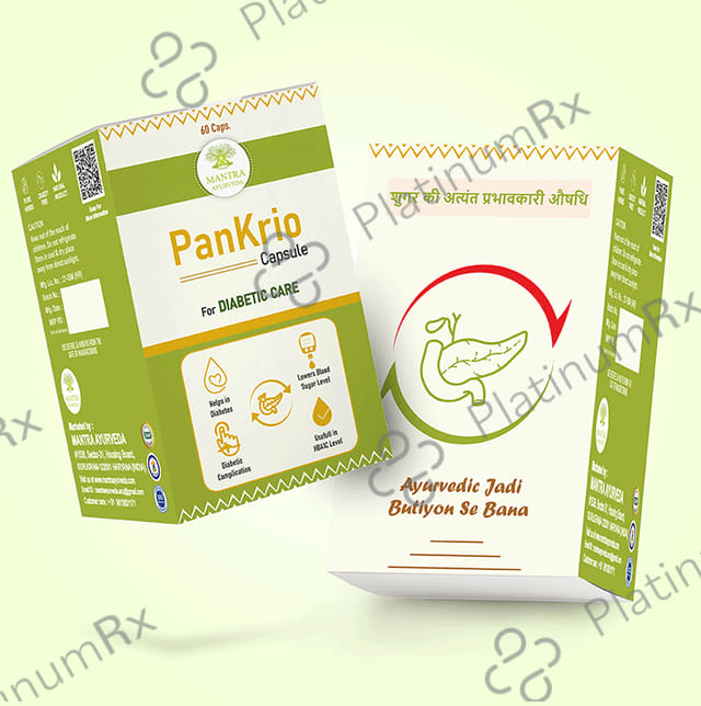 Mantra Ayurveda Pankrio Capsule