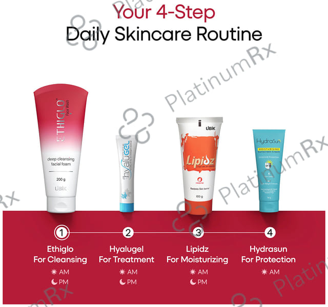Ethiglo Paraben Free Face Wash Skin Whitening & Deep Cleansing Facial Foam 200gm