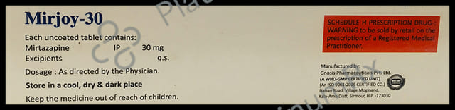 Mirjoy 30mg Tablet