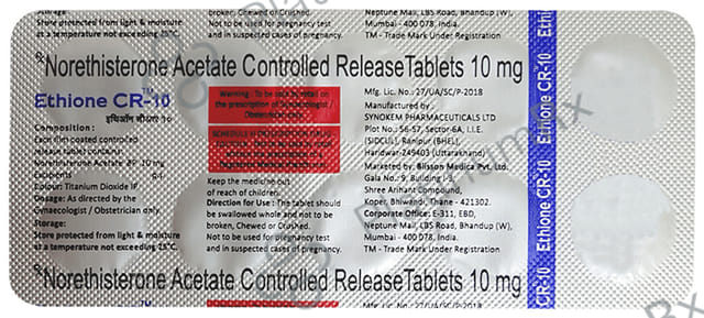 Ethione CR 10 Tablet