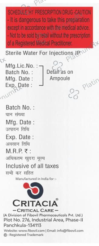 Critdime TZ Injection