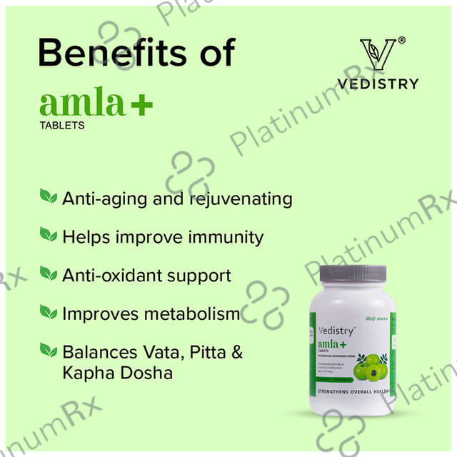 Vedistry Amla+ Tablet