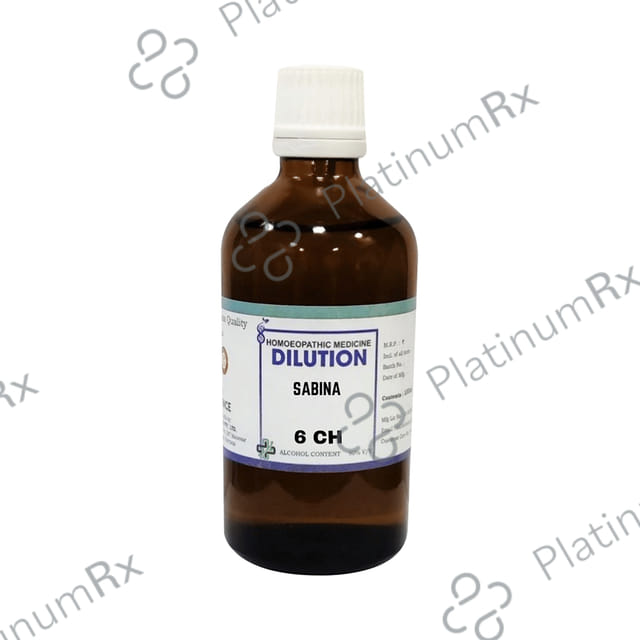 LDD Bioscience Sabina Dilution 6 CH 100 ml