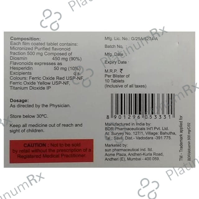 Nivogli M 500mg/0.2mg Tablet