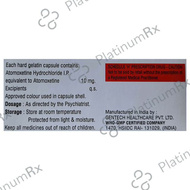 Atexitine 10 Capsule