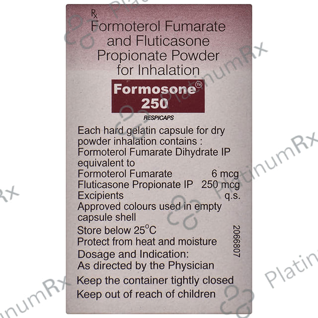 Formosone 250/6mcg Respicap 30s