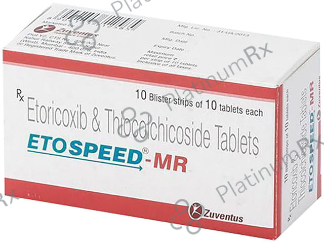 Etospeed 60/4mg Tablet MR 10s