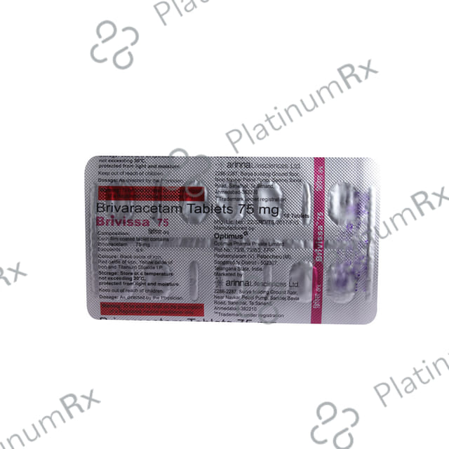 Brivissa 75mg Tablet 10s