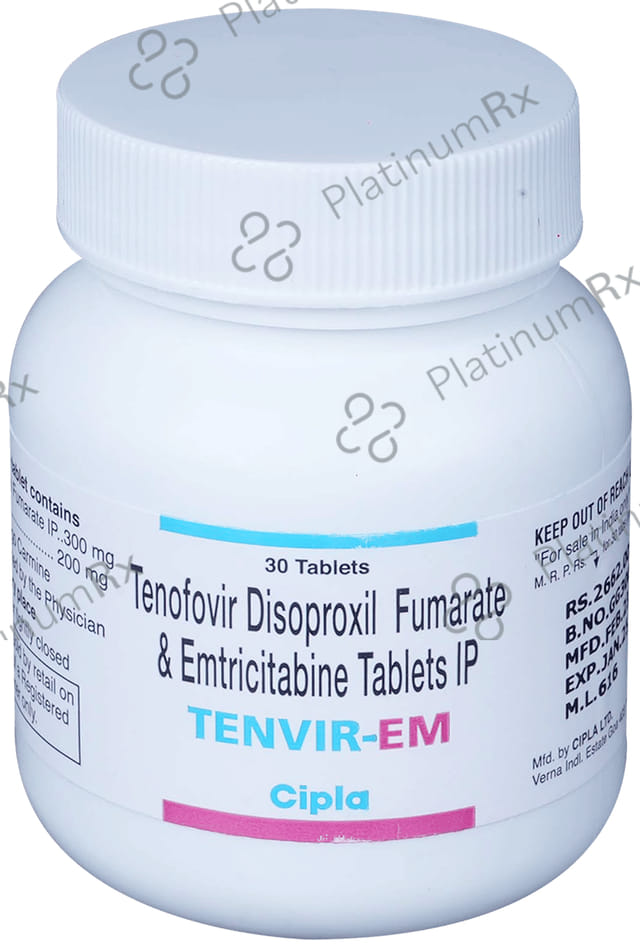 Tenvir EM 200/300mg Tablet 30s