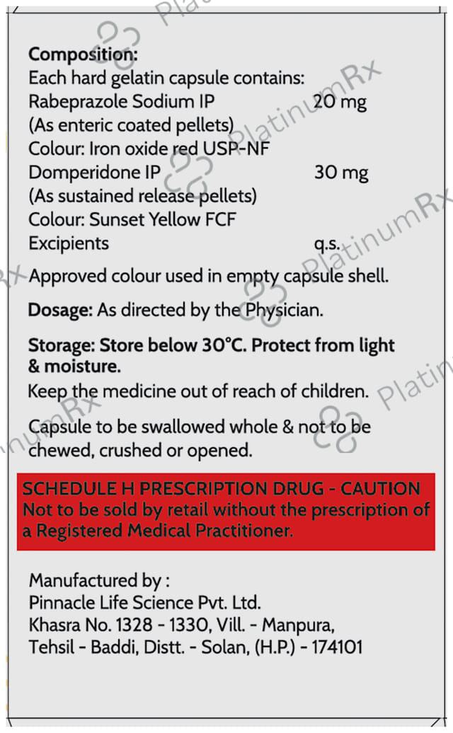 Kriam 30/20mg Capsule SR 10s