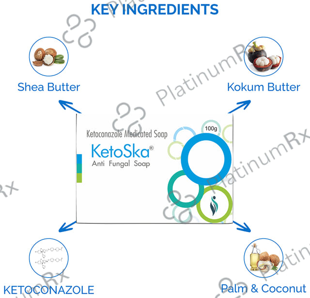 Ketoska Antifungal Soap 100gm