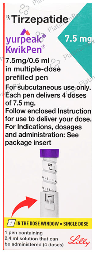 Yurpeak 7.5mg KwikPen 0.6ml