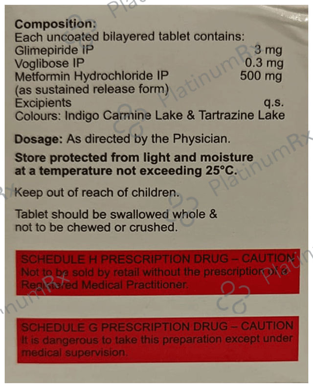 Glutaryl MV3 HD Tablet SR 15s