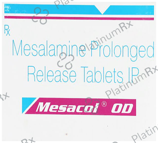 Mesacol OD 1200mg Tablet PR 15s