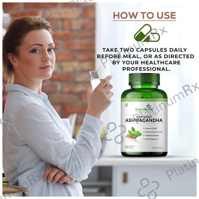 Simply Herbal Ashwagandha Capsule 60s