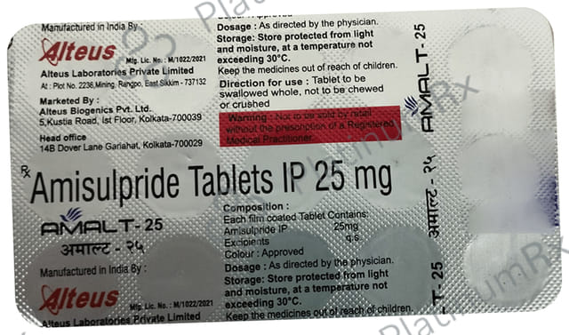 Amal T 25mg Tablet 15s