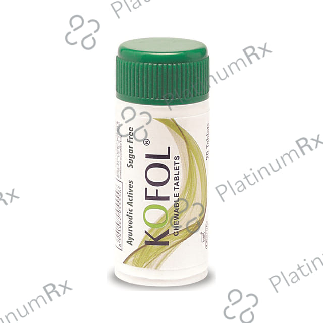 Charak Kofol Ayurvedic Chewable Tablet 60s