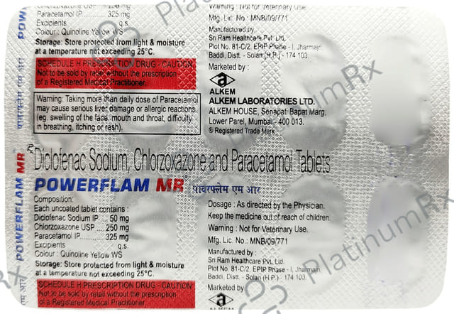 Powerflam MR Tablet 10s
