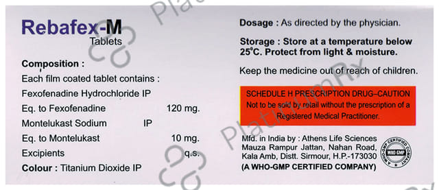 Rebafex M Tablet 10s