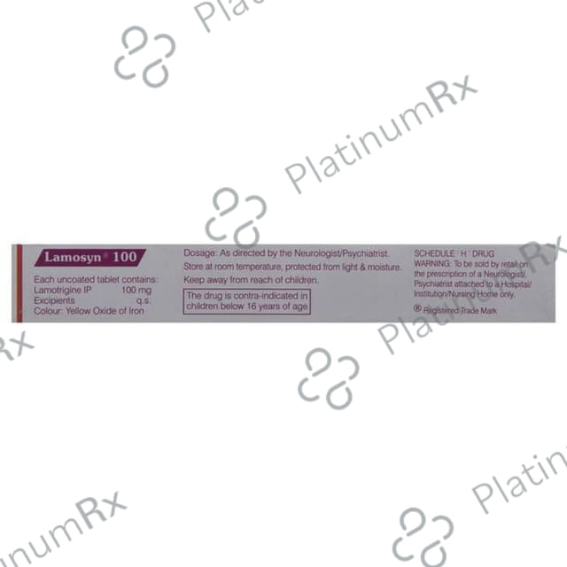 Lamosyn 100mg Tablet 10s