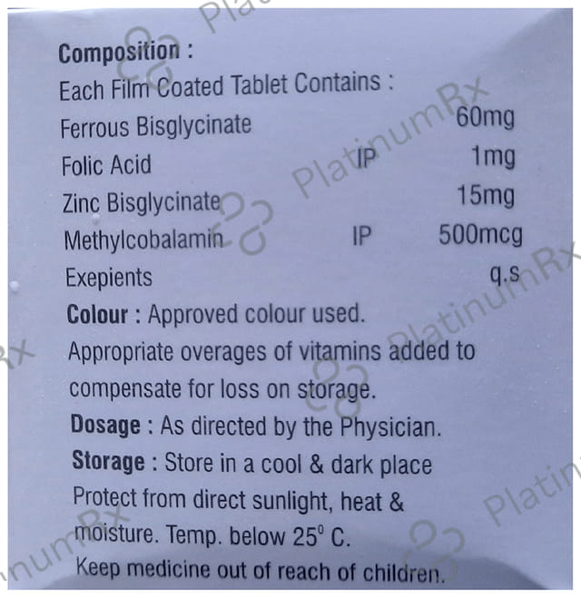 Fe Defi Tablet 10 tablets Tablet Algen Healthcare Limited