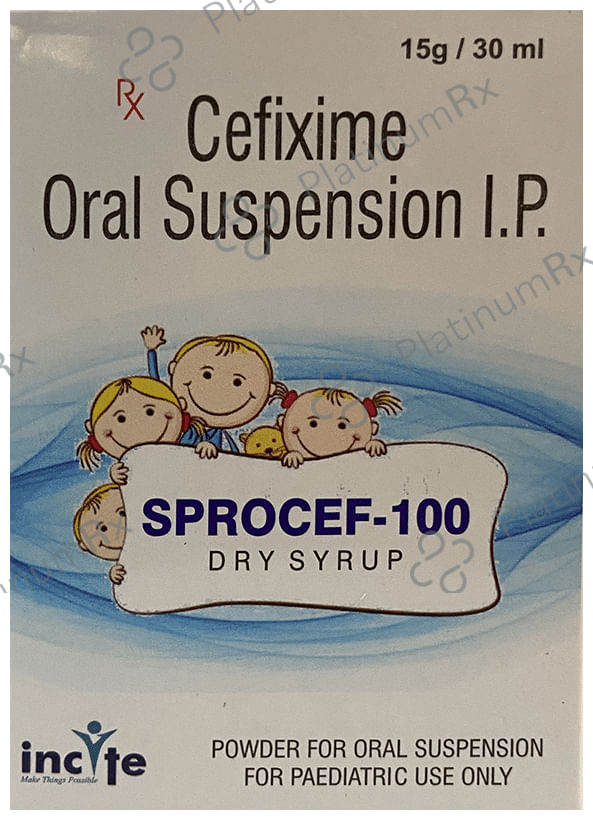Sprocef 100 Dry Syrup