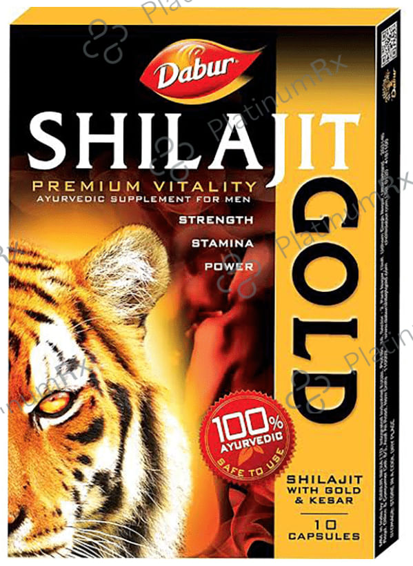 Dabur Shilajit Gold Capsule for Men 10s