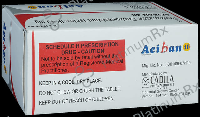 Aciban 40mg Tablet 10s