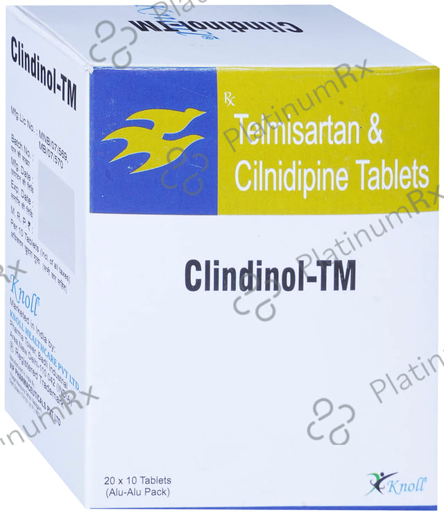 Clindinol TM 10/40mg Tablet 10s