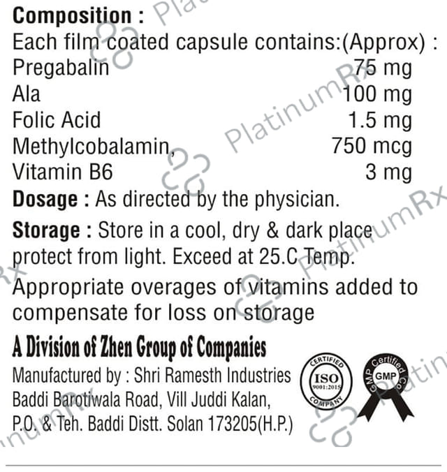 Pregfia Plus Capsule 10s
