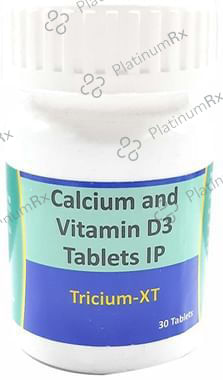Tricium XT 250mg/800IU Tablet 30s