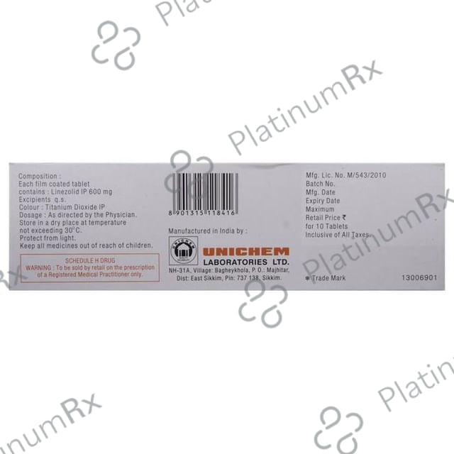 Linox 600mg Tablet 10s