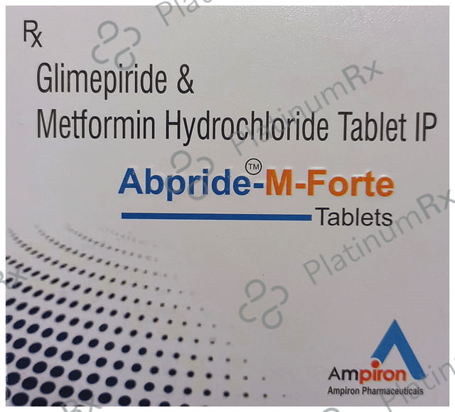 Abpride M Forte 1/1000mg Tablet SR 15s
